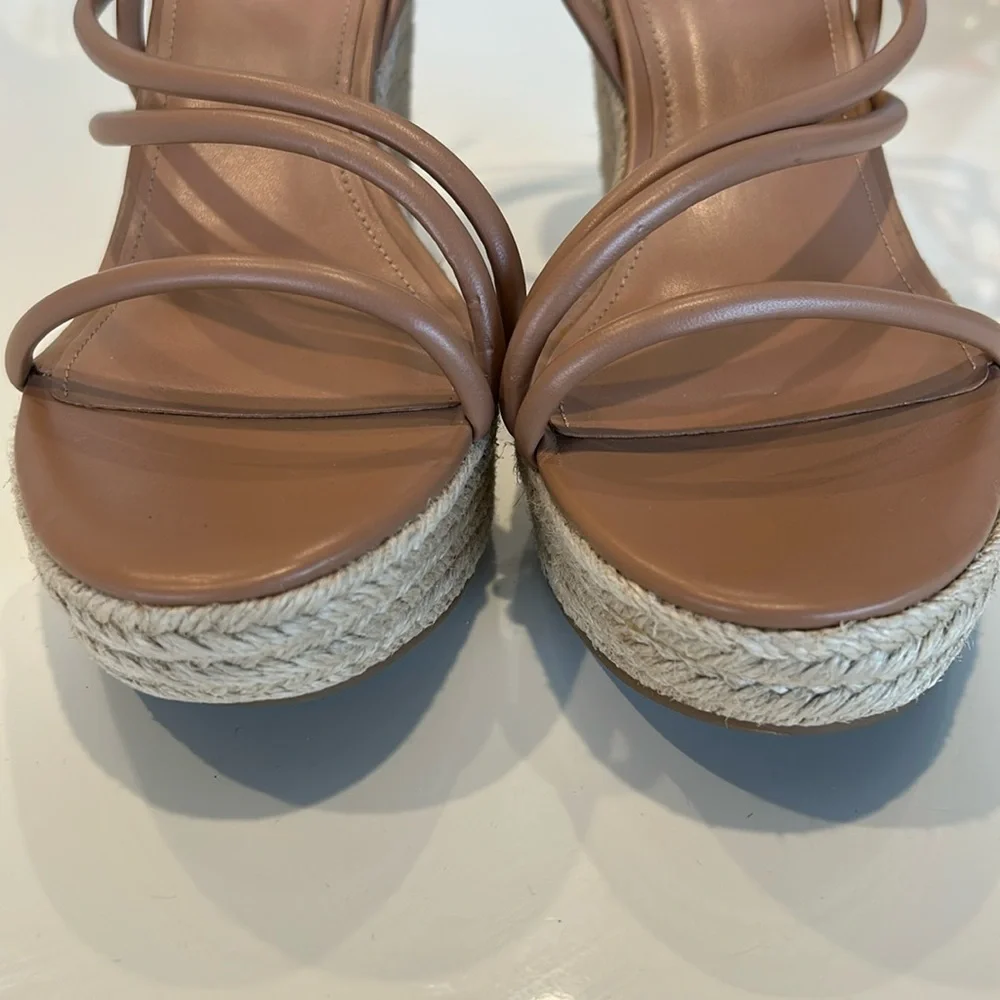 Nine West Women's Hipsta Espadrille Wedge Sandals Size 10